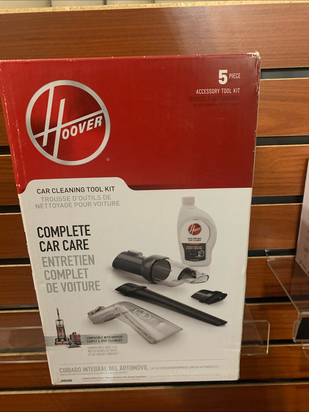 Hoover Complete Car Care Tool Kit - Red/White